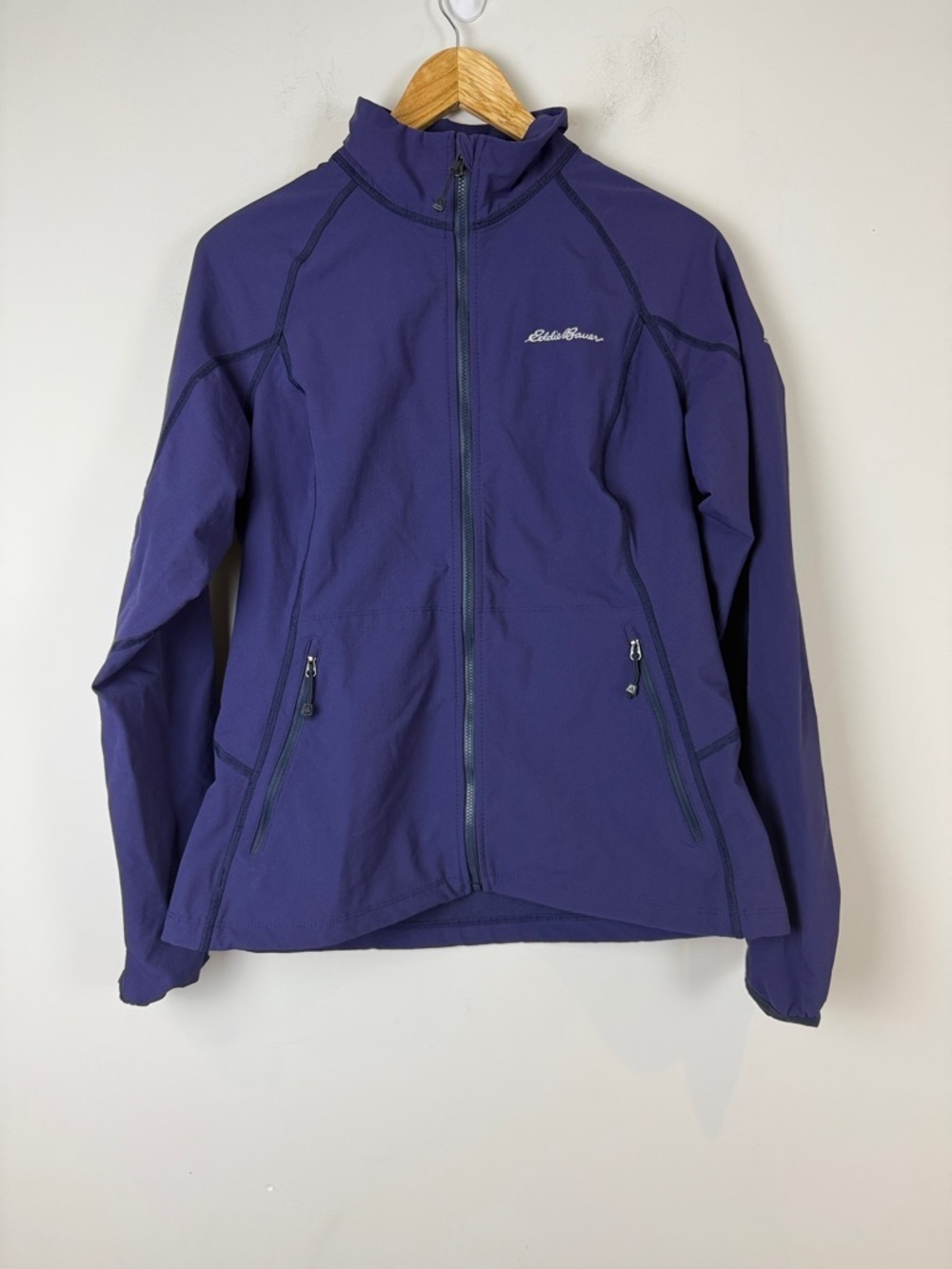 Eddie Bauer First Ascent Deep Purple Full-Zip Active Jacket